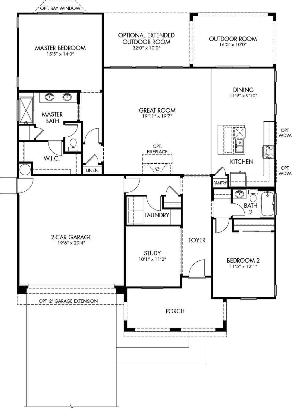 Operetta floor plan