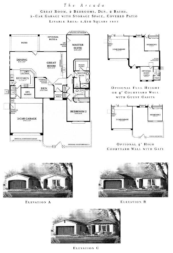 Arcada Floor Plan Arcada Model Corte Bella