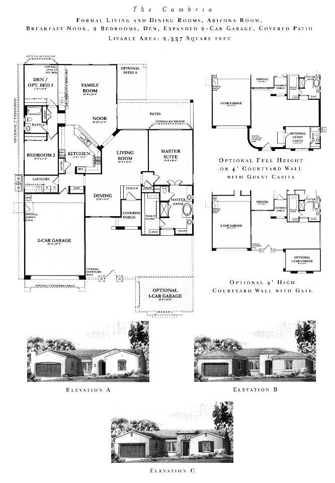 Cambria floor plan