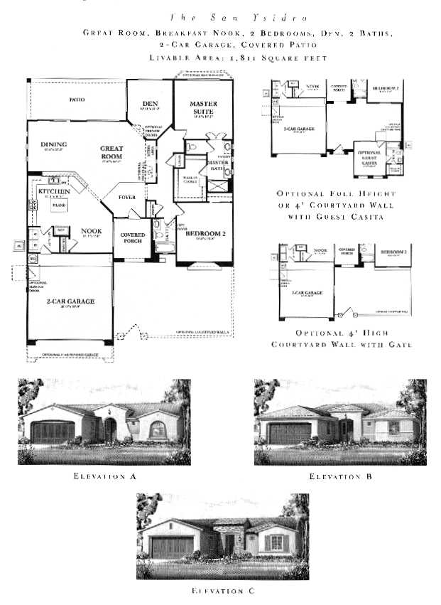 San Ysidro Floor Plan