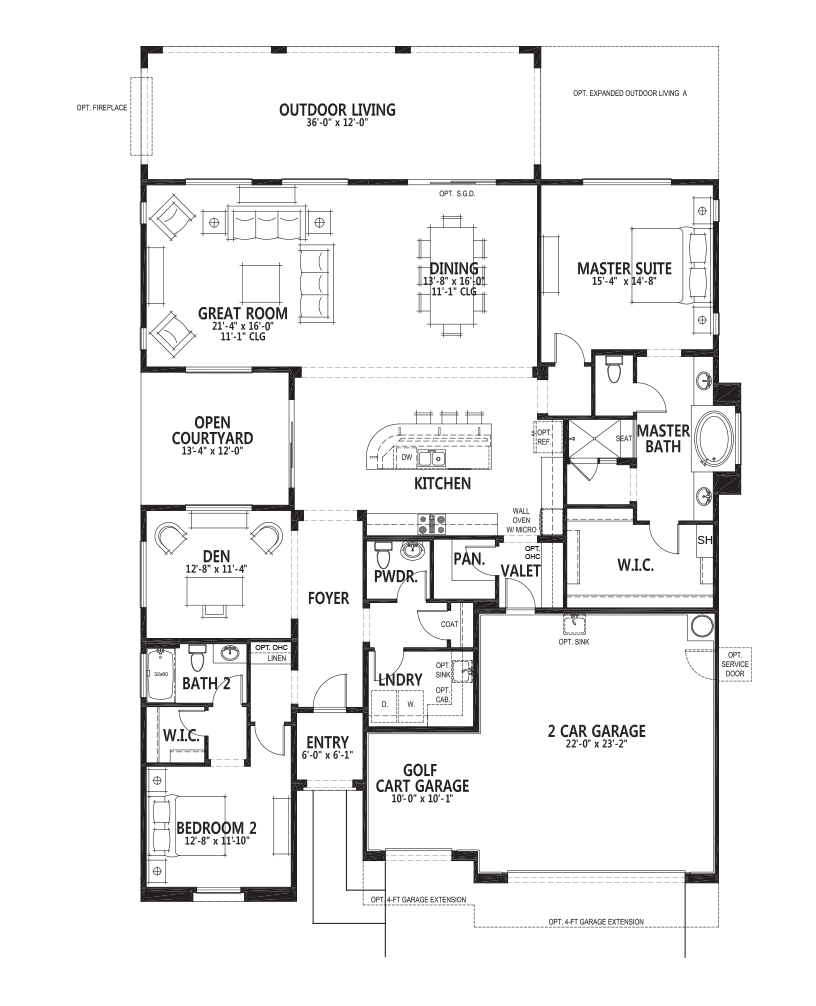 Verso floor plan - PebbleCreek