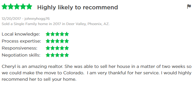 Cheryl Benjamin Zillow Review 3