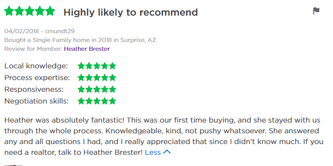 Heather Brester Zillow Review 4