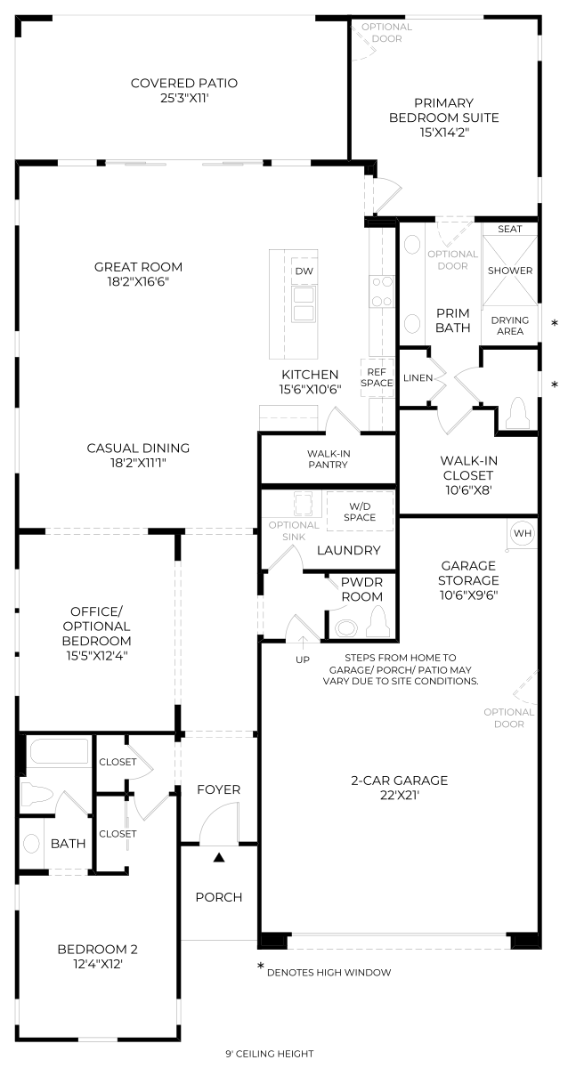 Potomac Floor Plan