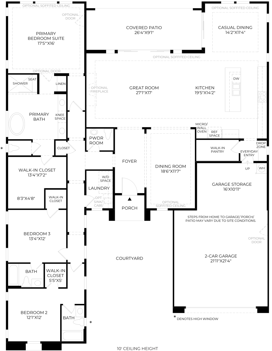 Rutherford Floor Plan - Sterling Grove, Surprise, AZ
