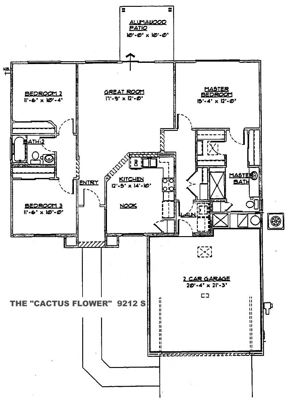 Cactus Flower Floor Plan Sun City Grand Floor Plans