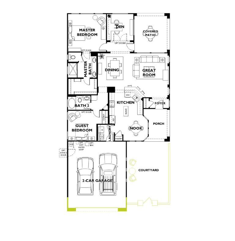 Monaco floor plan