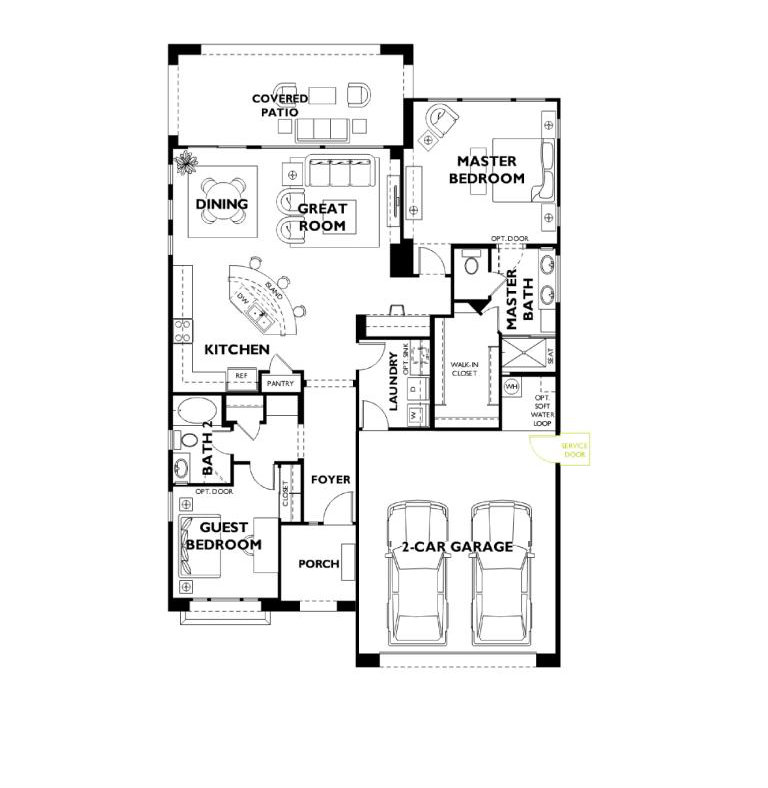 St Tropez floor plan