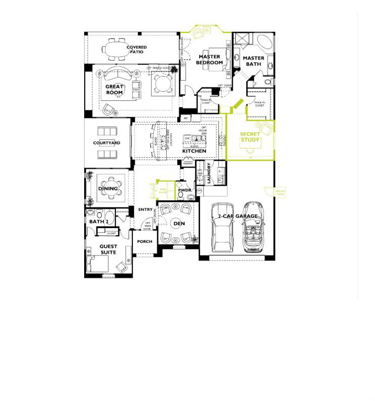 Tarragona Floor Plan Vita Collection Trilogy at Vistancia
