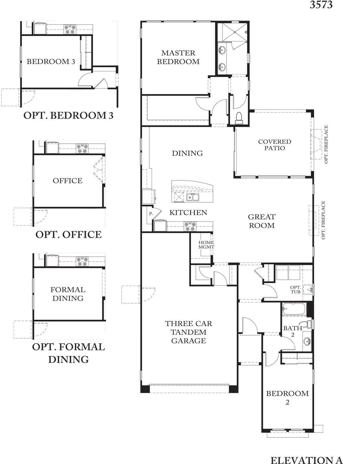 Victory at Verrado Floor Plan 3573