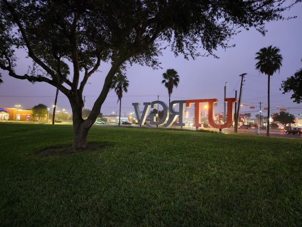 Football in the RGV - Backside of UTRGV 