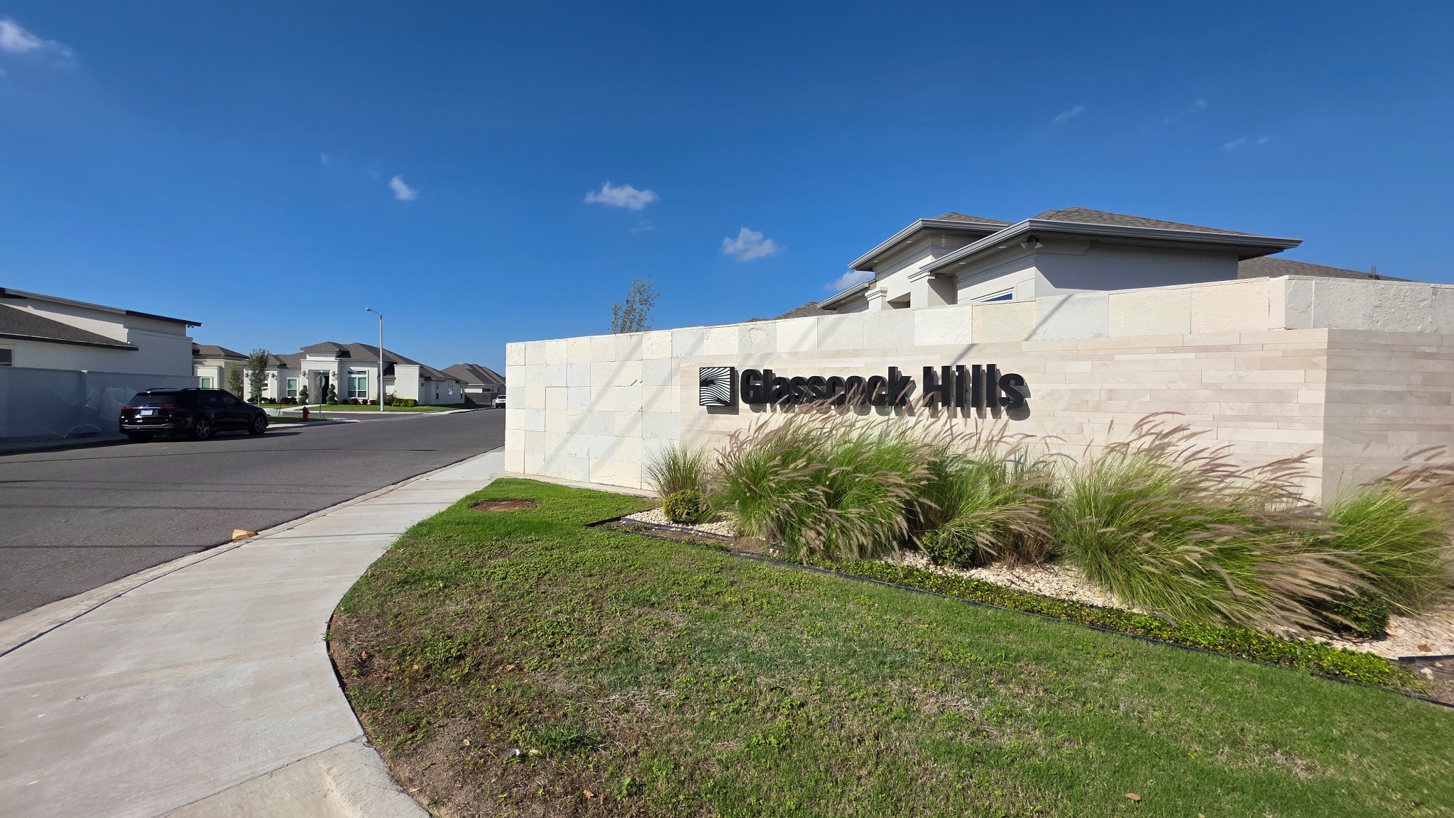 glasscock hills sign mission tx