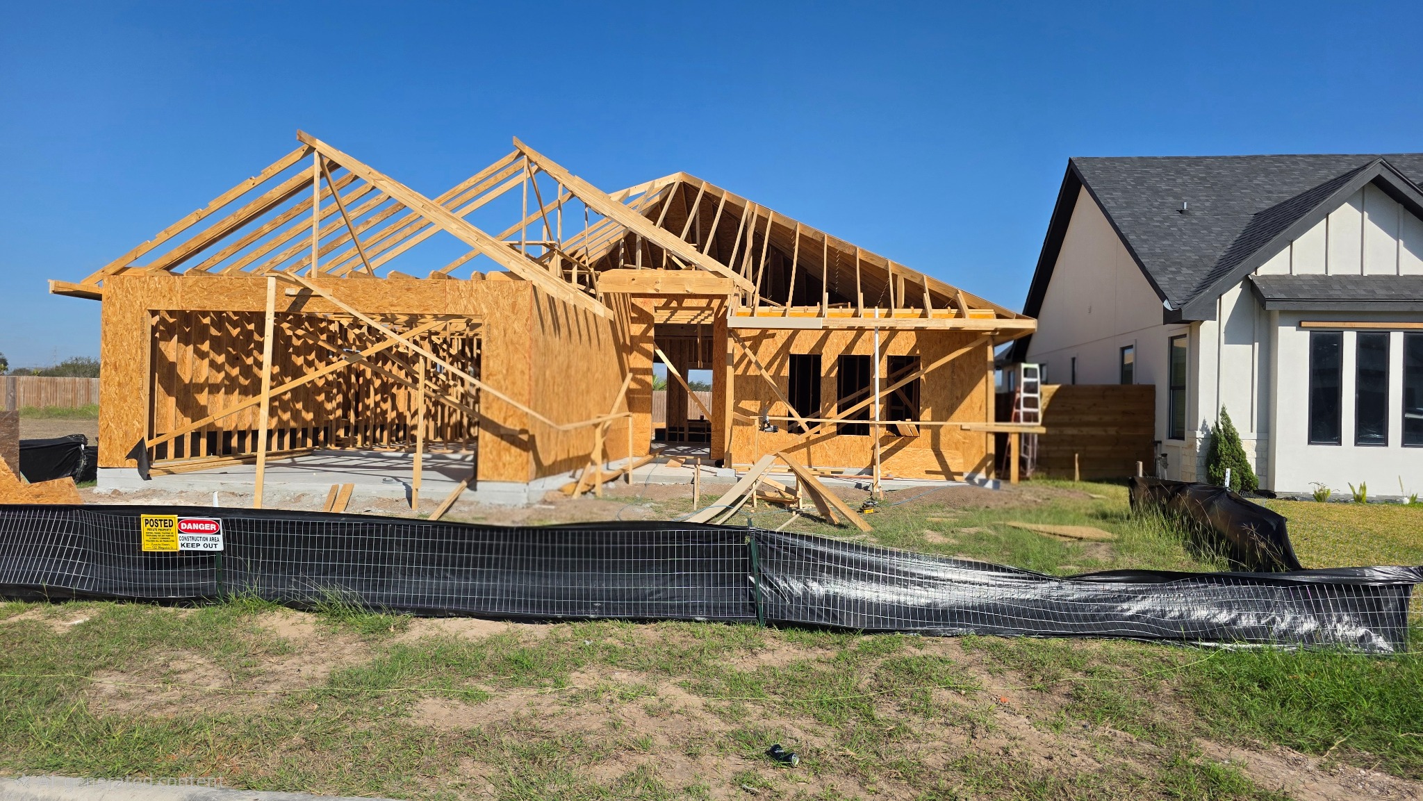 Lantana Landing gated community in Mission TX with newer construction homes