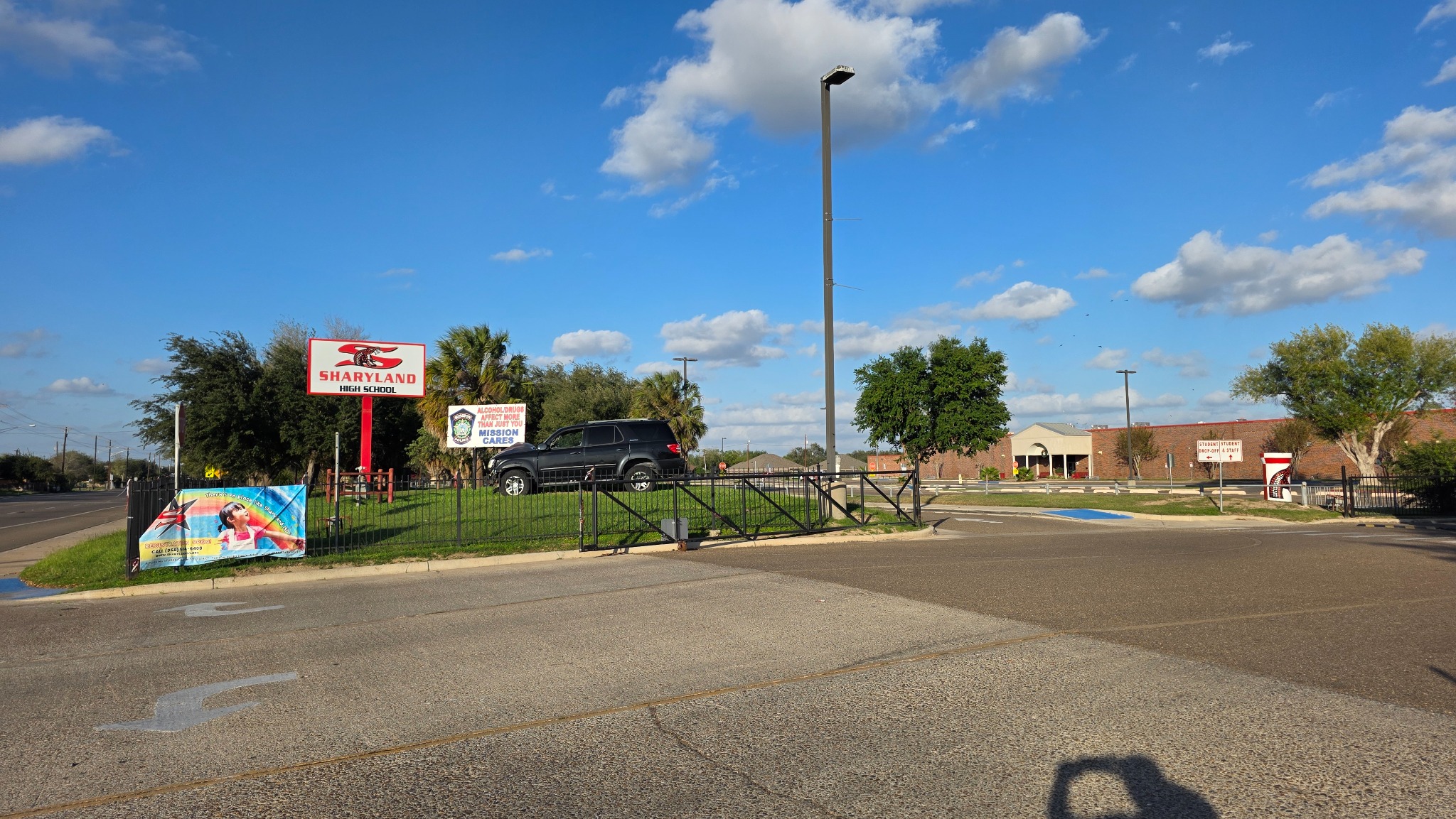 sharyland high school mission tx entrance