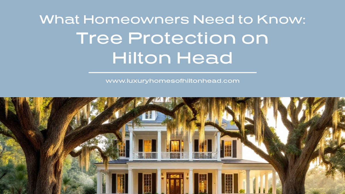 Tree Protection in Hilton Head: What Homeowners Need to Know