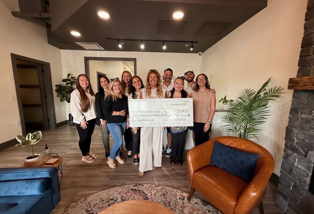 Charity golf tournament group photo