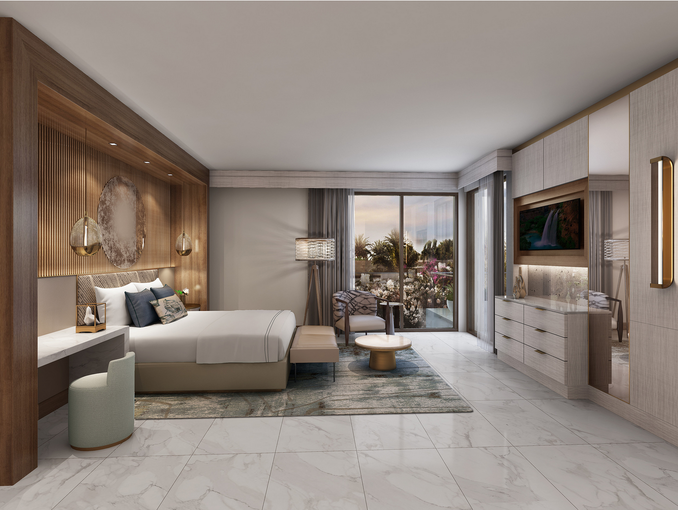 Ritz Carlton Villas Master Bedroom