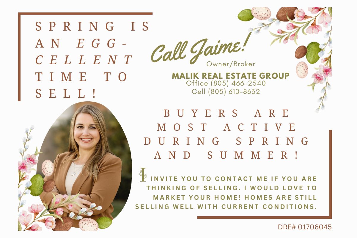 Spring is an Egg-Cellent Time to Sell