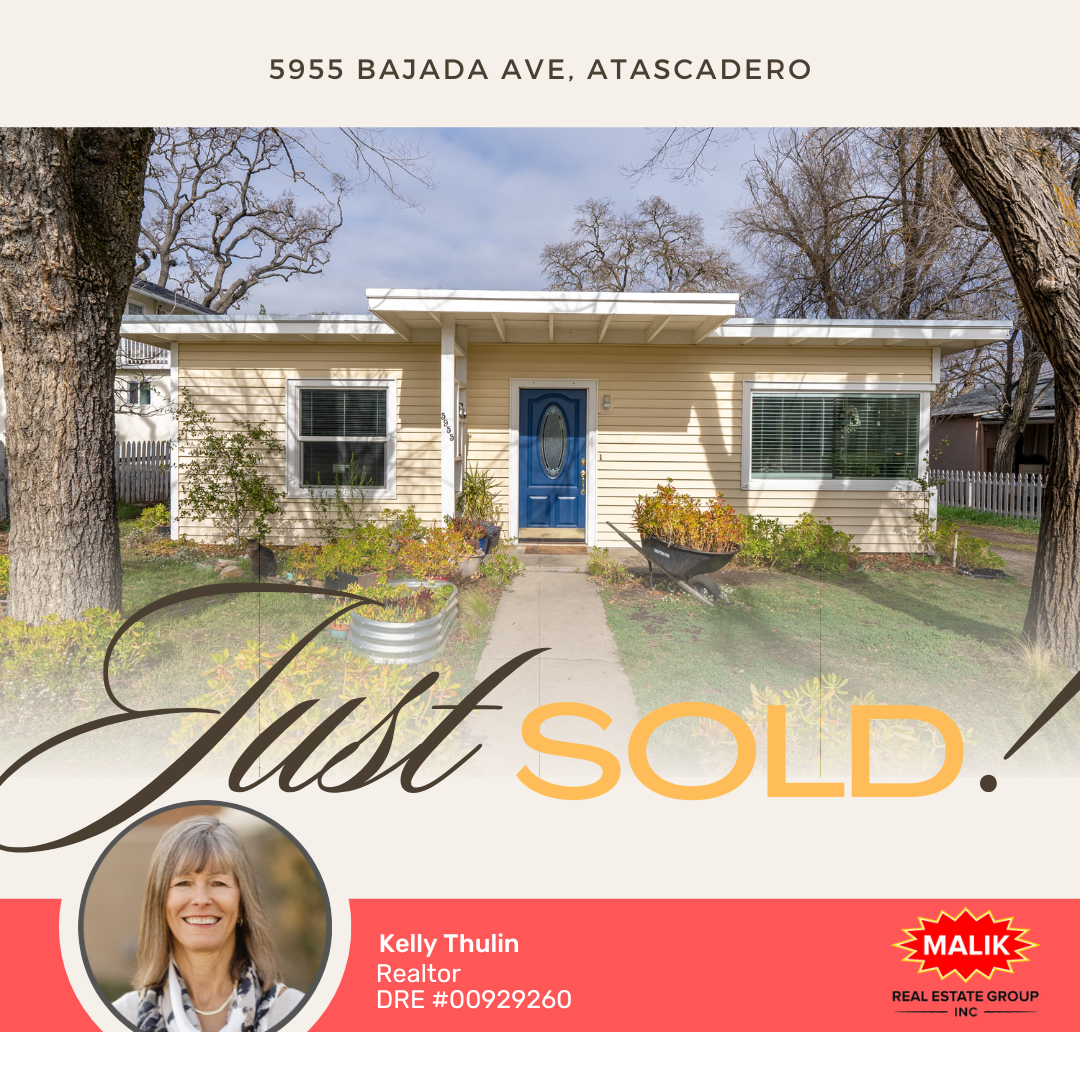 Just Sold! 5955 Bajada Ave, Atascadero