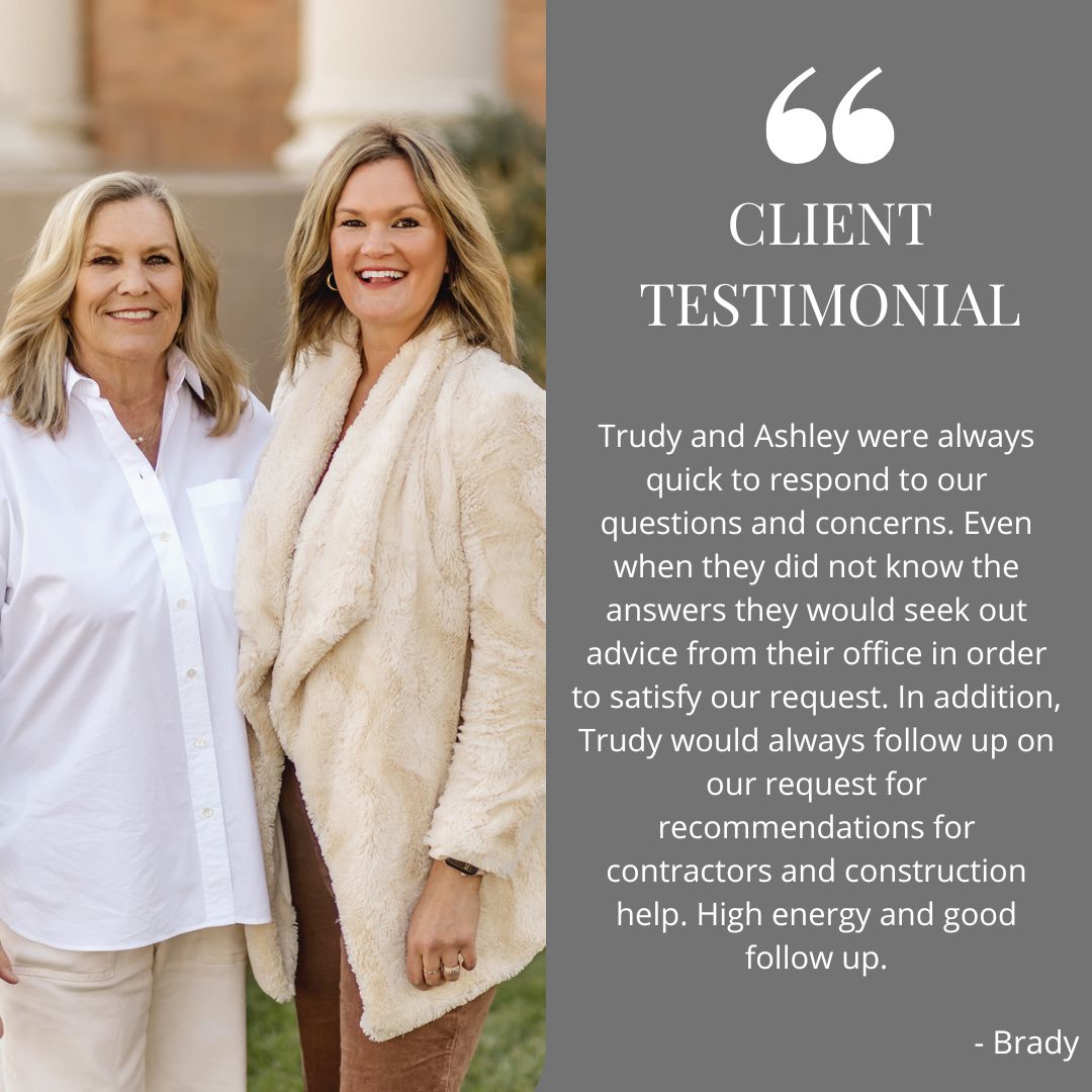 Client Testimonial - Ashley/Trudy