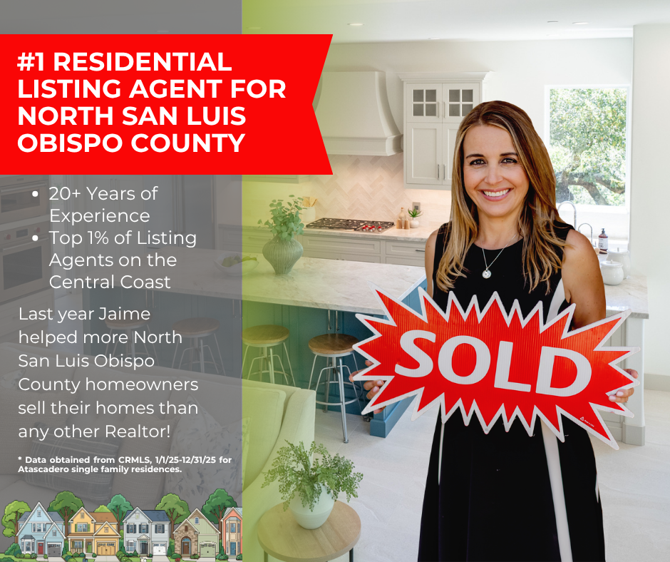 Jaime Silveira #1 Residential Listing Agent for North San Luis Obispo County