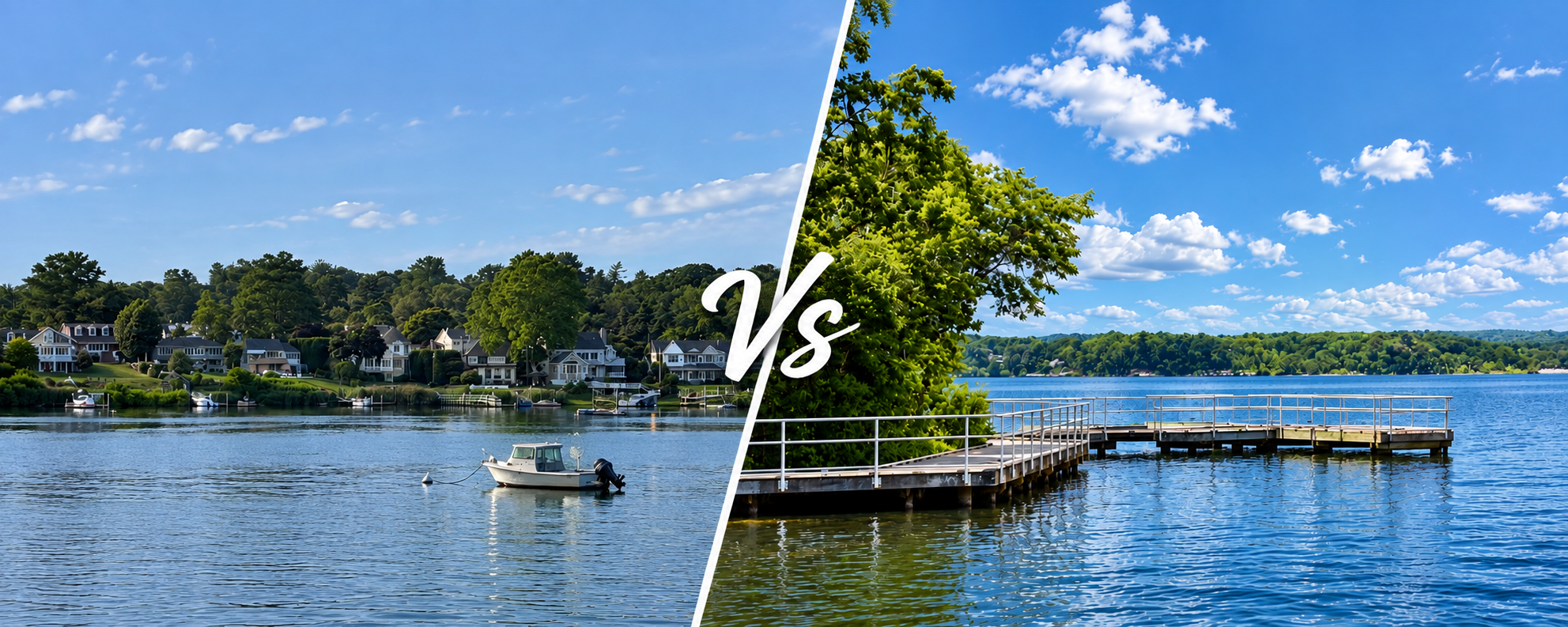 Water Access or Wide Open Land: Middletown vs. Howell