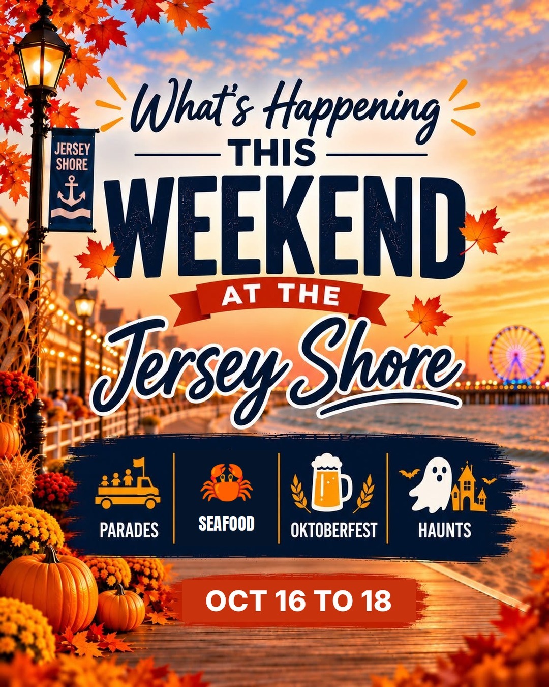 Jersey Shore Weekend Guide: Week of October 14, 2026