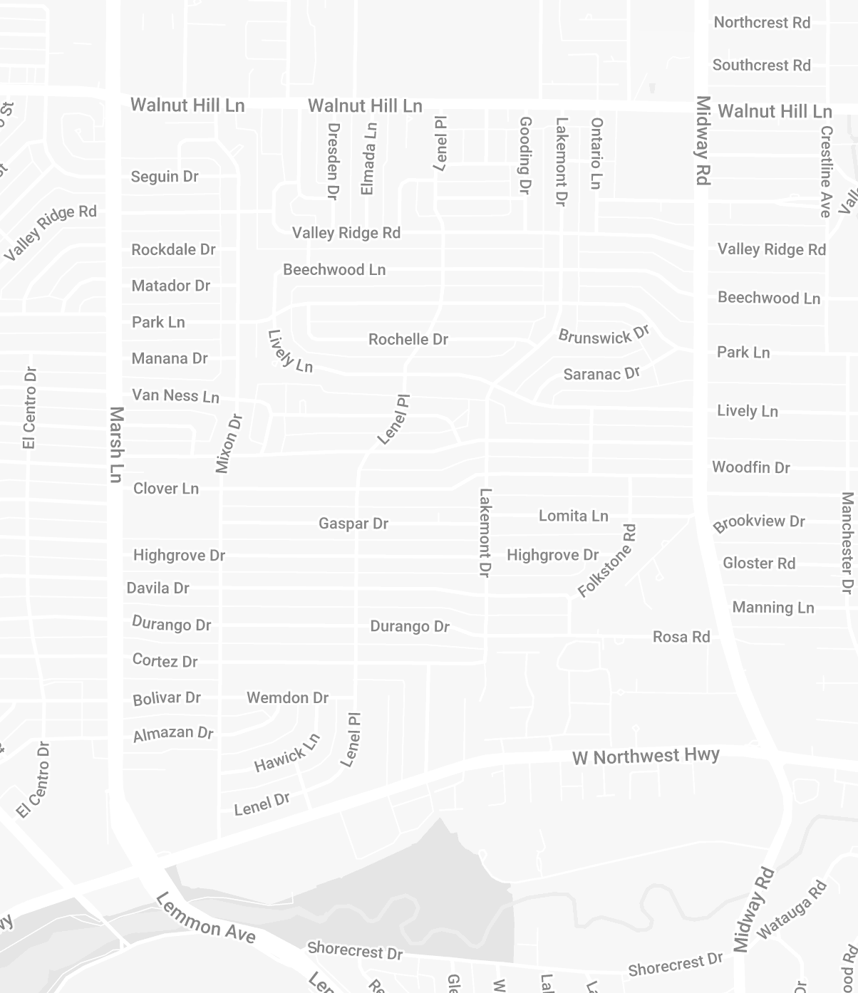Midway Hollow Map