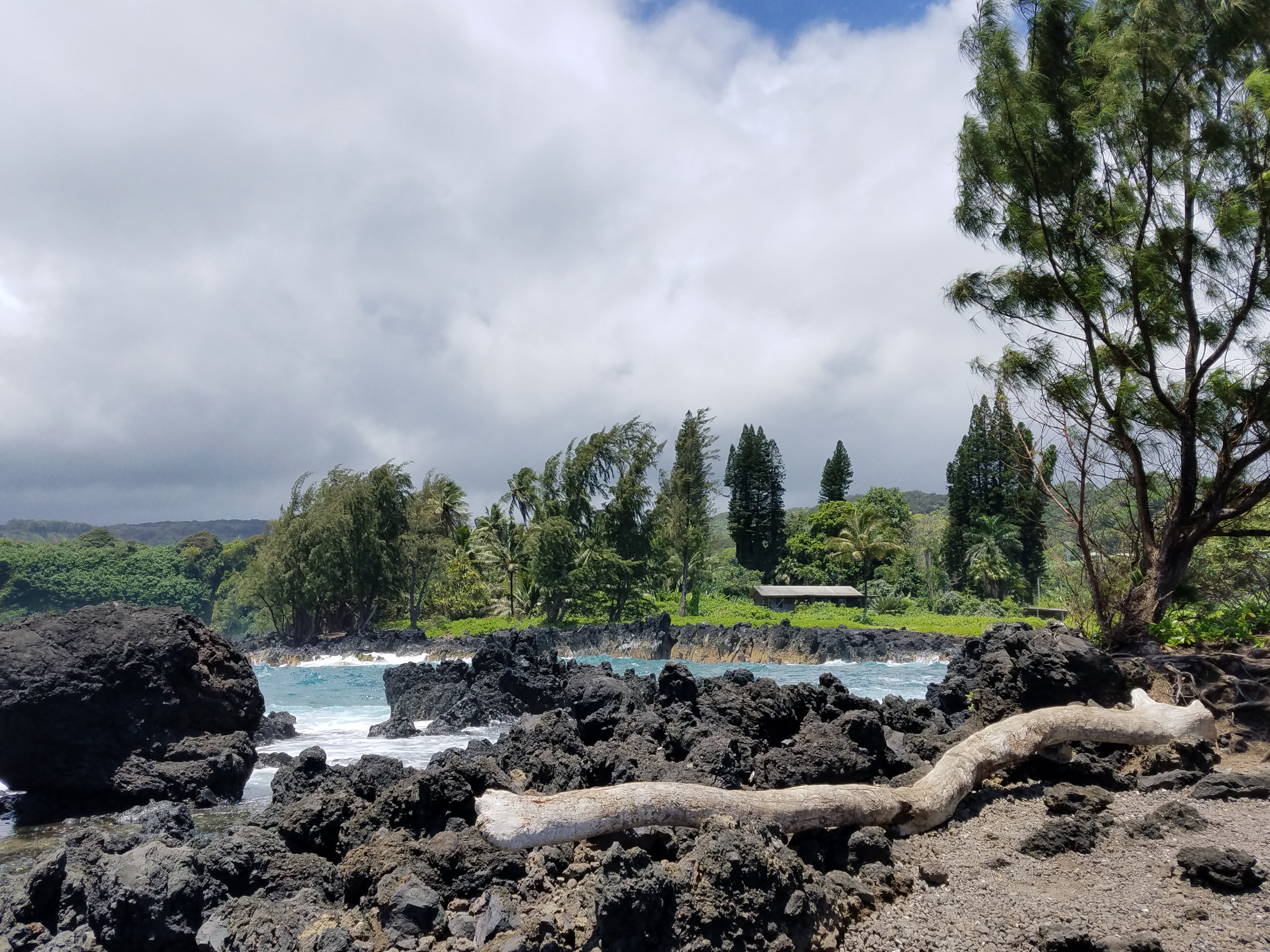 Beautiful Keanae Peninsula on the island of Maui Hawaii.
