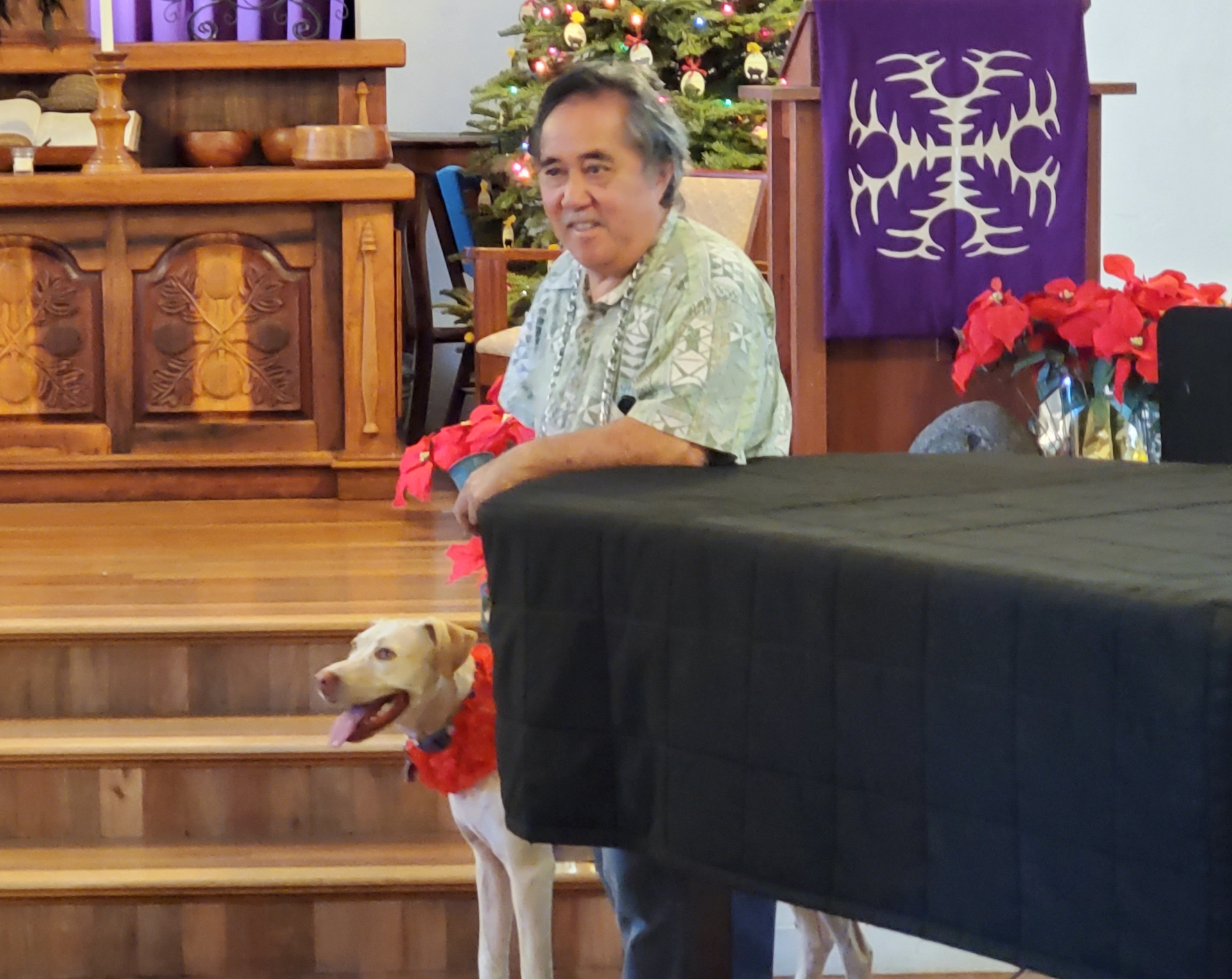 Pastor of the Keawala'i Congregational Church.