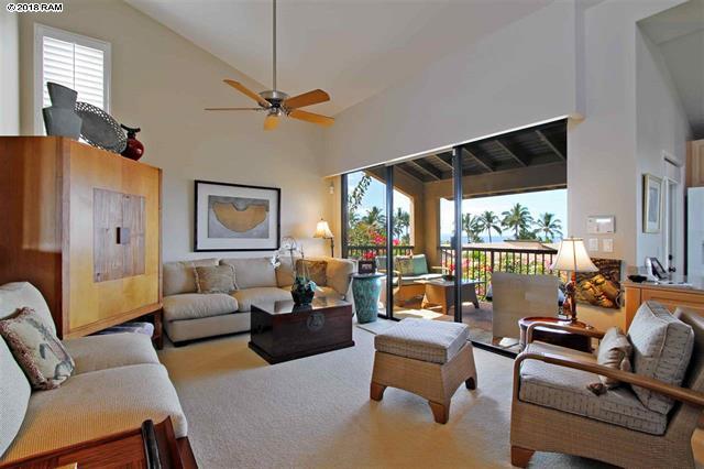 Wailea Ekahi living room | Wailea homes for sale