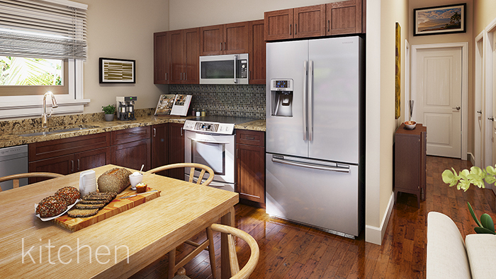 Wailele Ridge kitchen | Napili condos