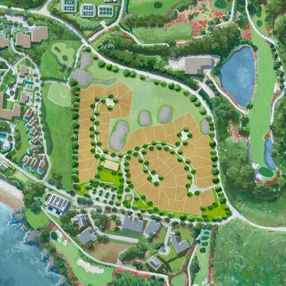 Maluaka Mauka Master Site Plan Render