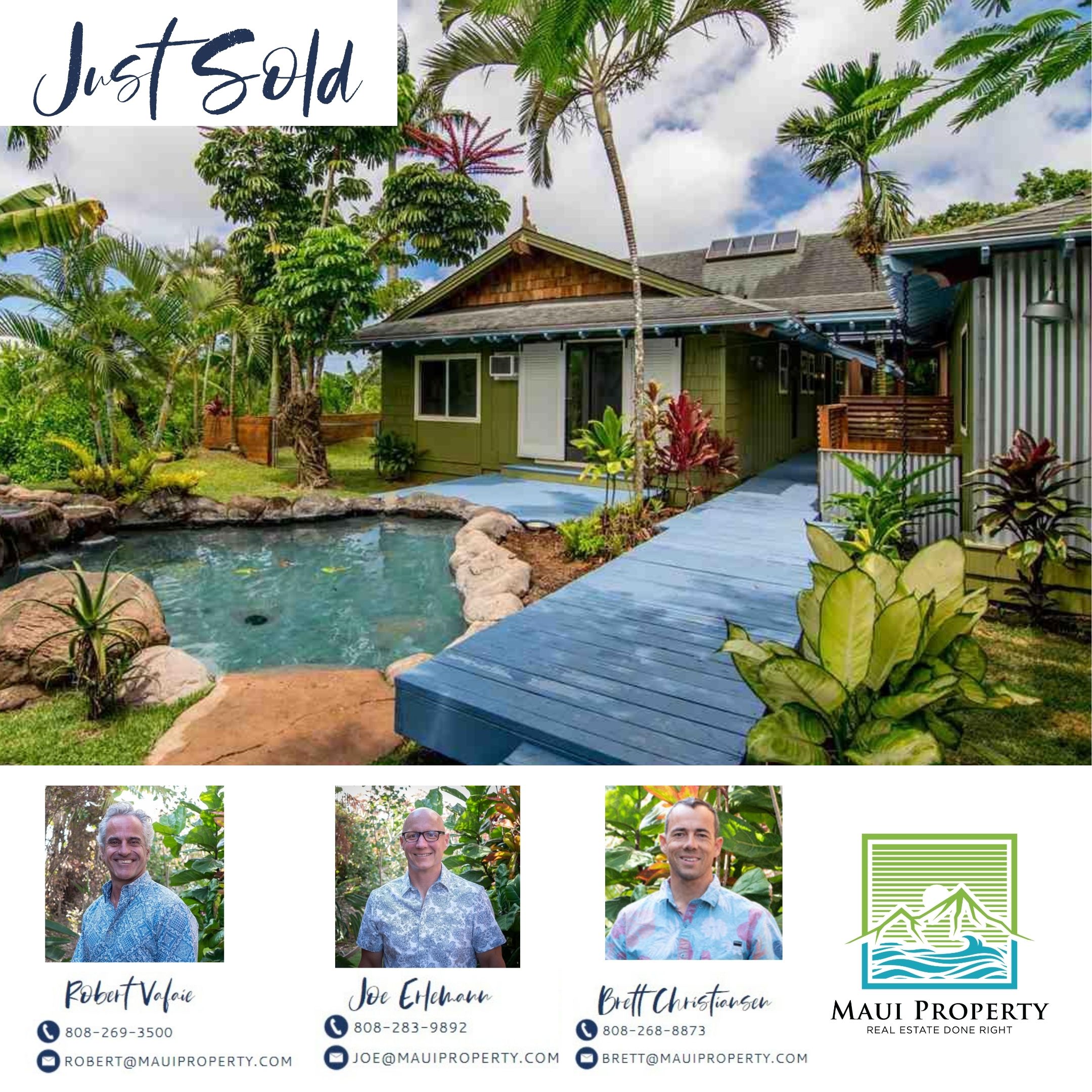 Maui Property Listing Sold