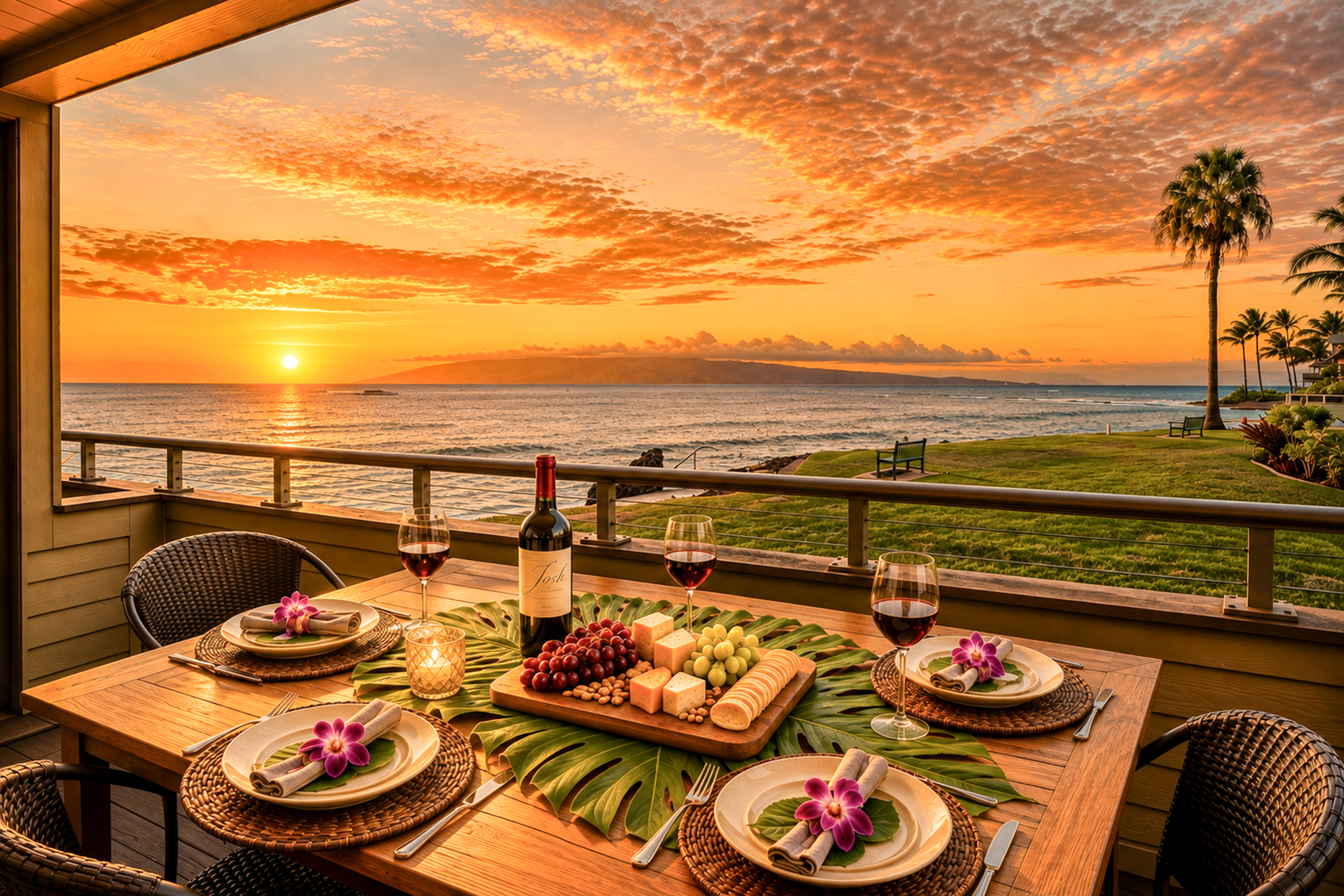 Maui Outdoor Dining and Covered Lanai Design