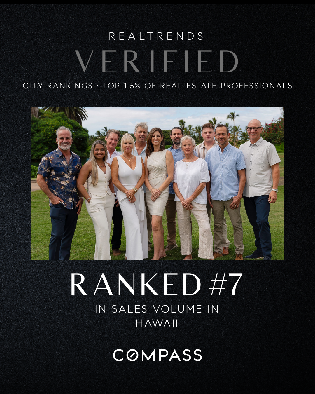 #7 Team in Hawaii