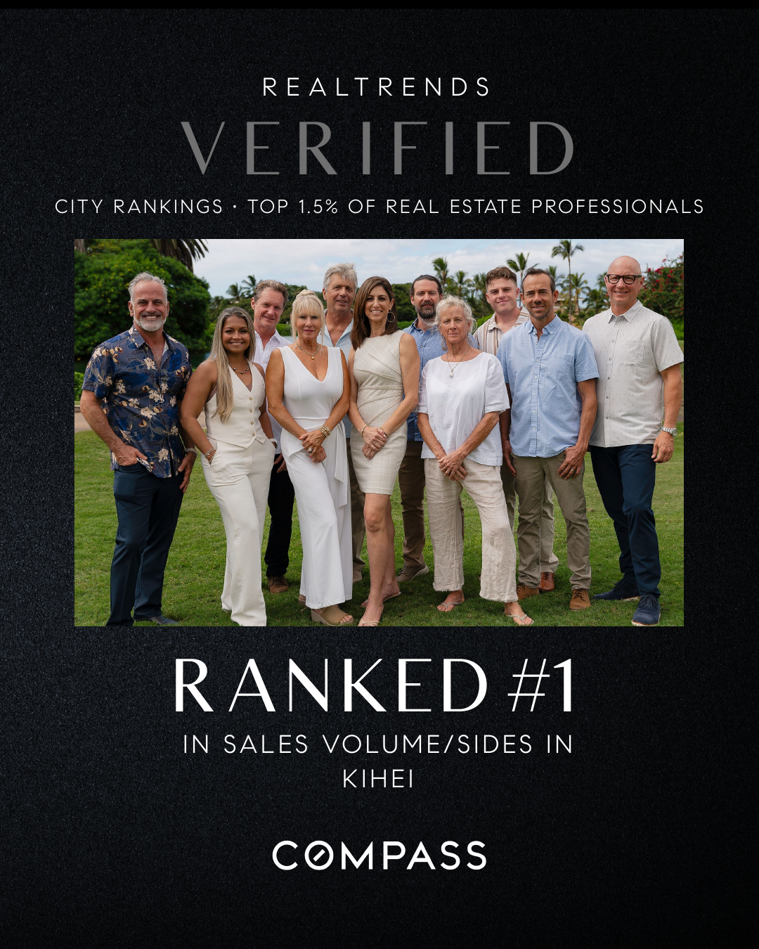 The Maui Property Team - RealTrends Ranked #1 in Kihei