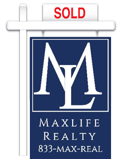 maxlife realty sign, best real estate sign