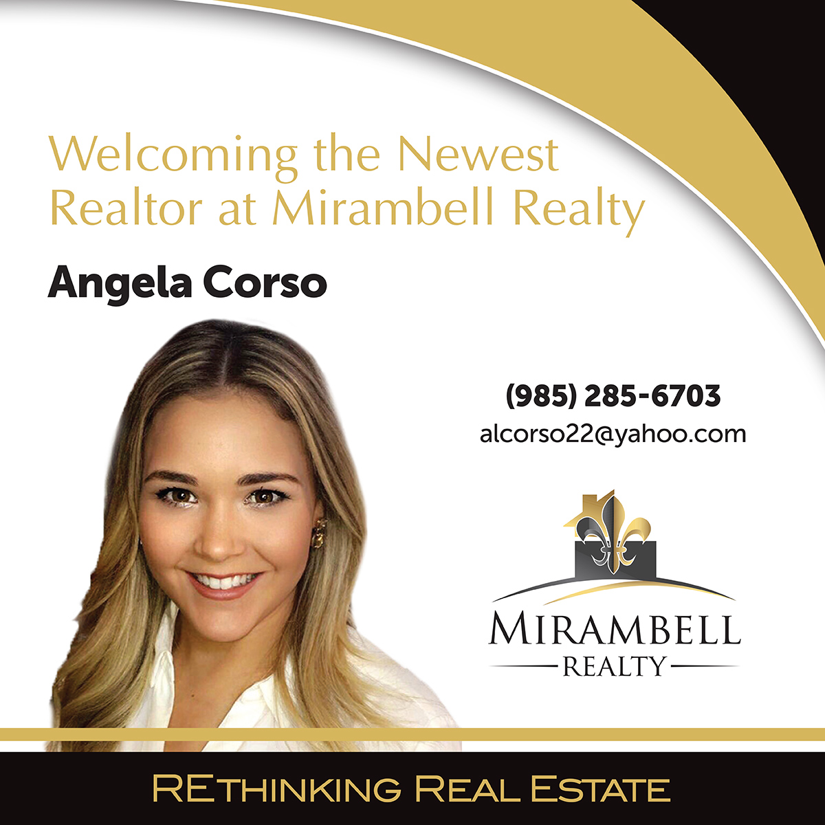 Angela Corso Joins Mirambell Realty