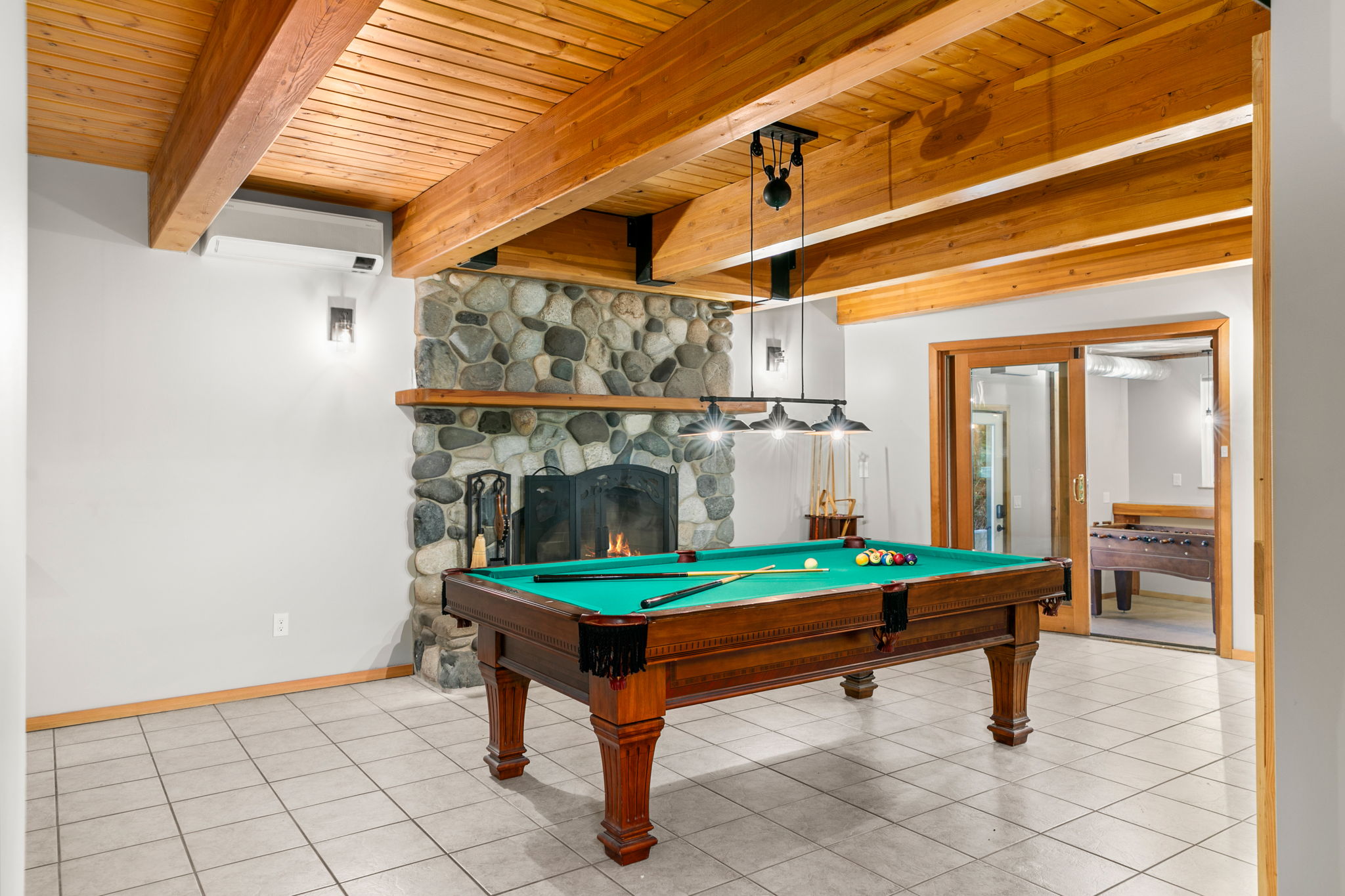 billiard room Leavenworth
