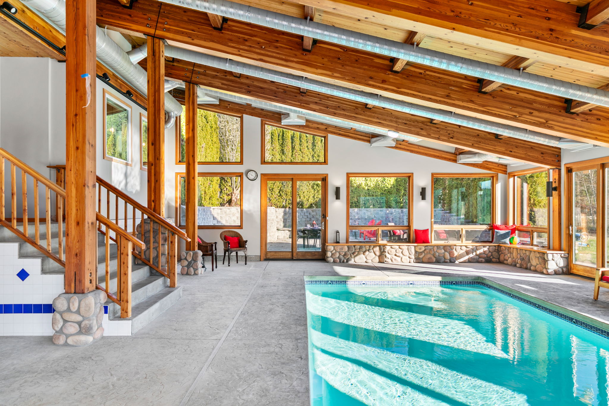 indoor pool resort in Leavenworth