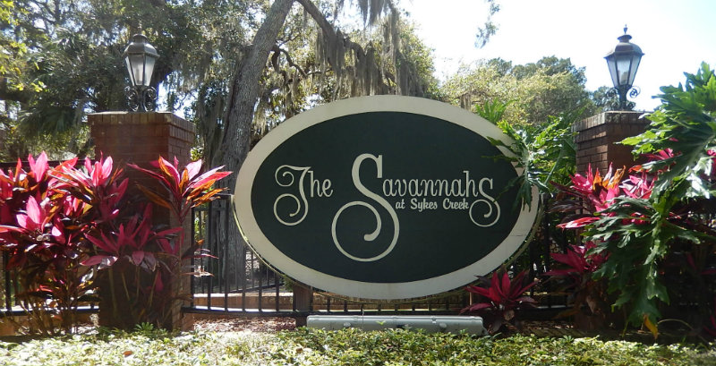 Savannahs Sign
