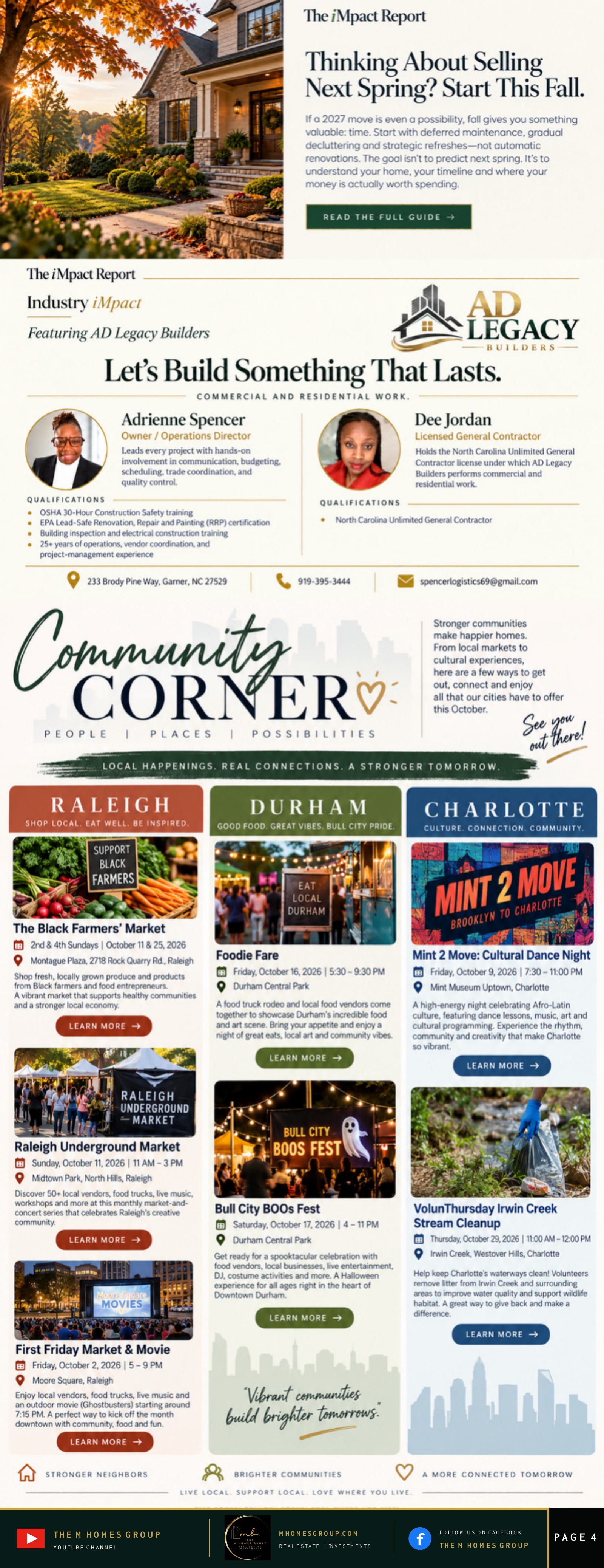 October 2026 iMpact Report - industry impact and community corner