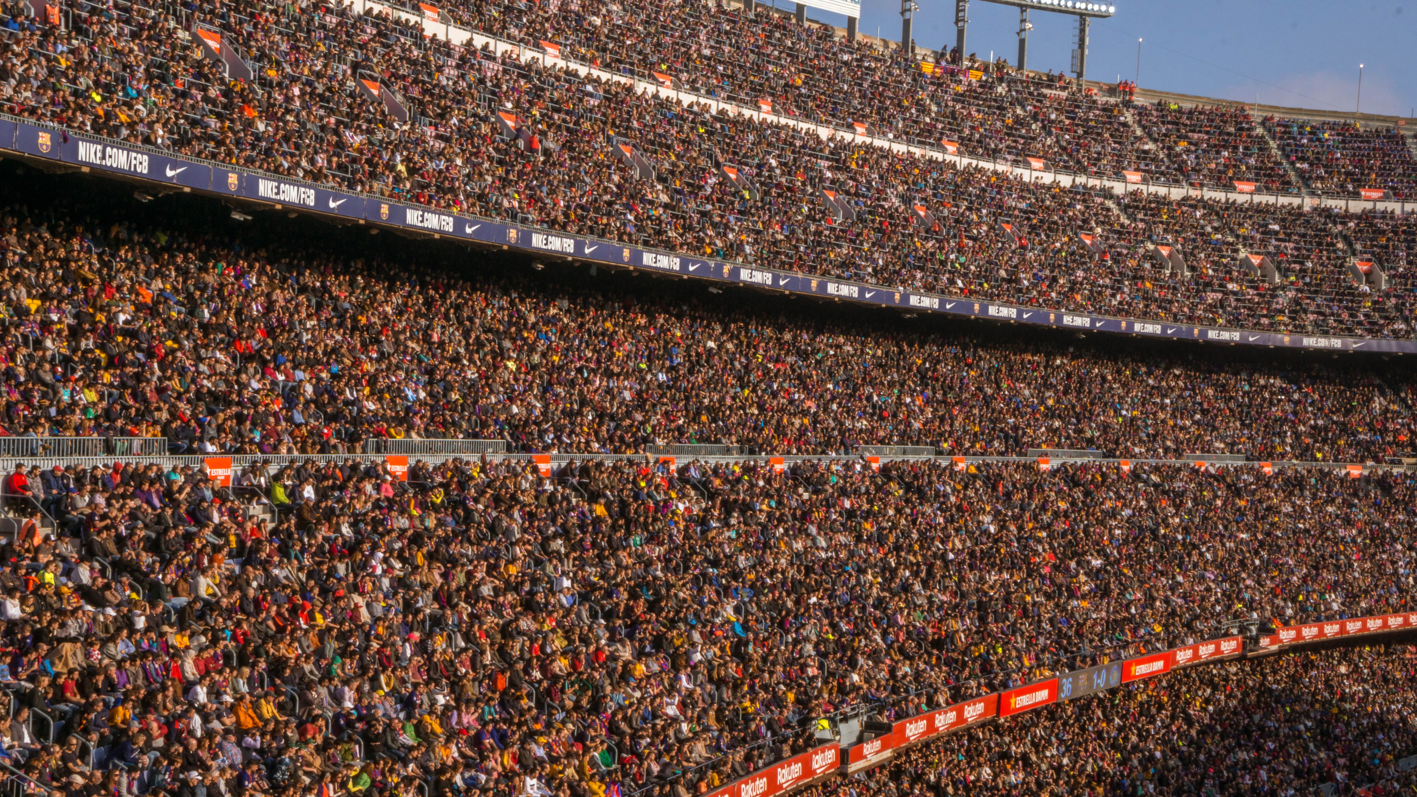 World Cup 2026 stadium crowd aerial view Miami Hard Rock Stadium fans