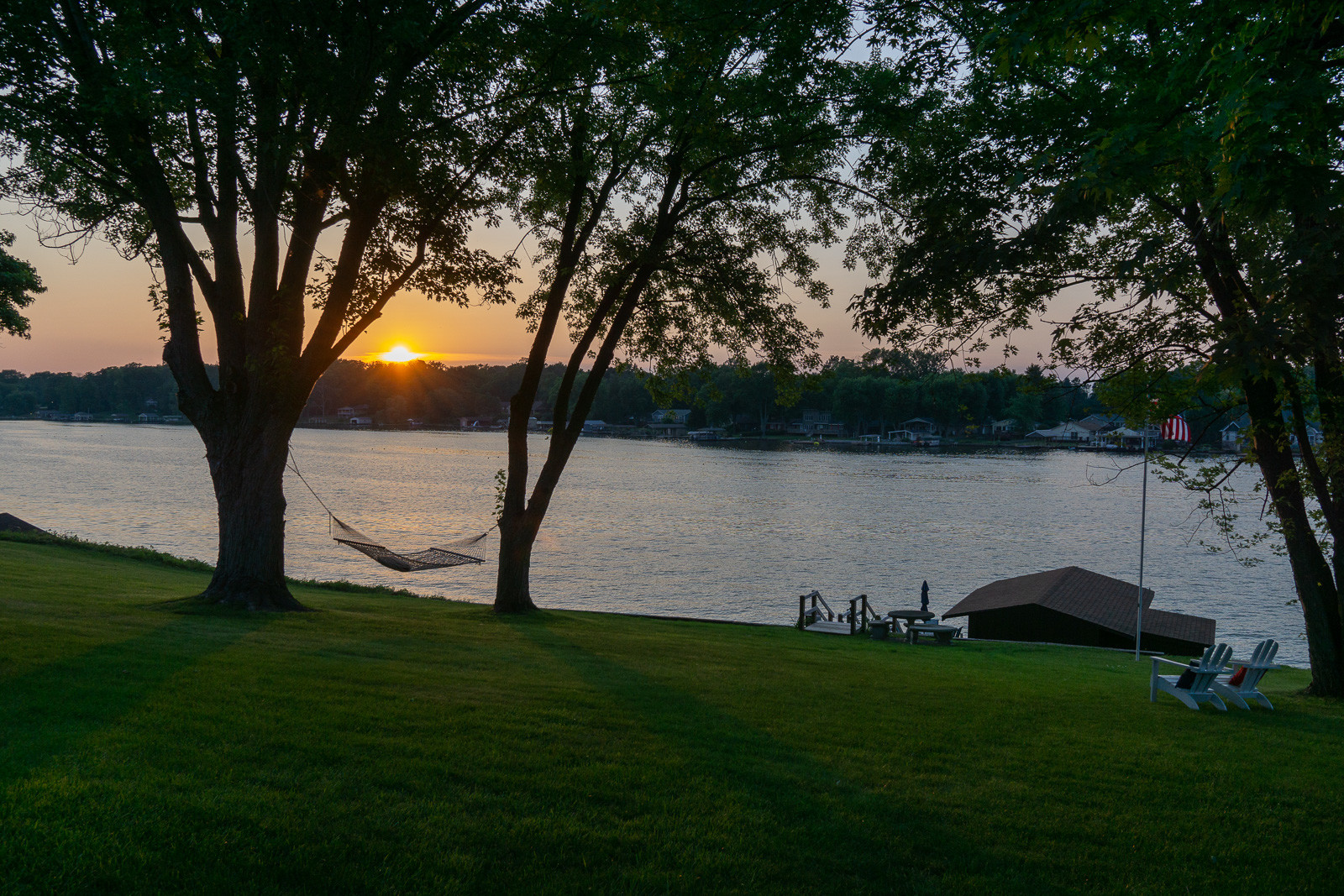 Lakehouse For Sale at 4490 Navajo Trail at Shawnee Lake In Jamestown