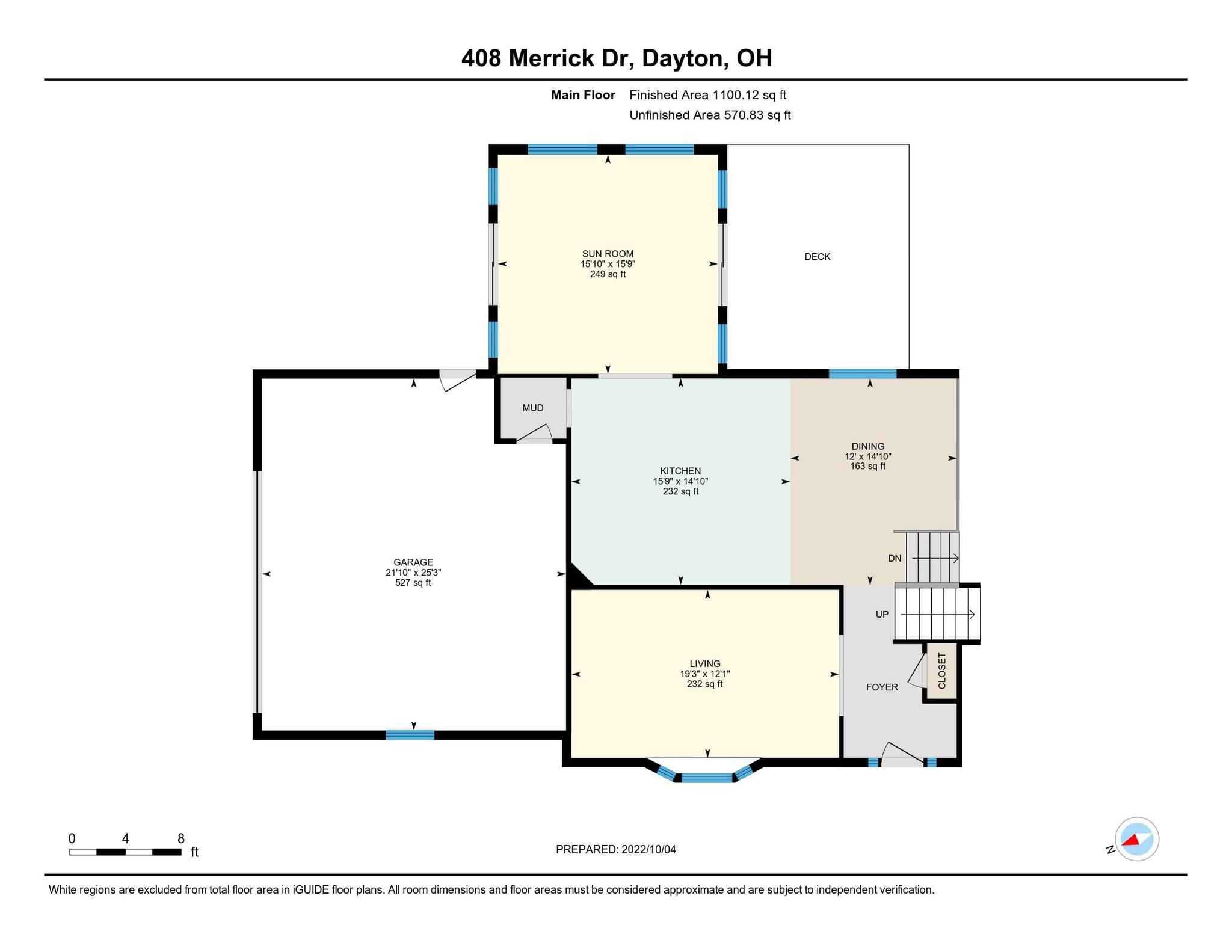 Beavercreek home for sale with floorplan