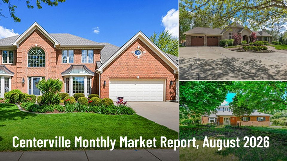 Centerville Monthly Market Report, August 2026