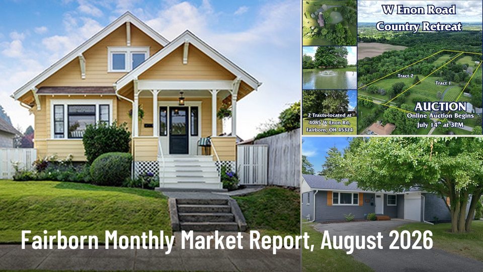 Fairborn Monthly Market Report, August 2026