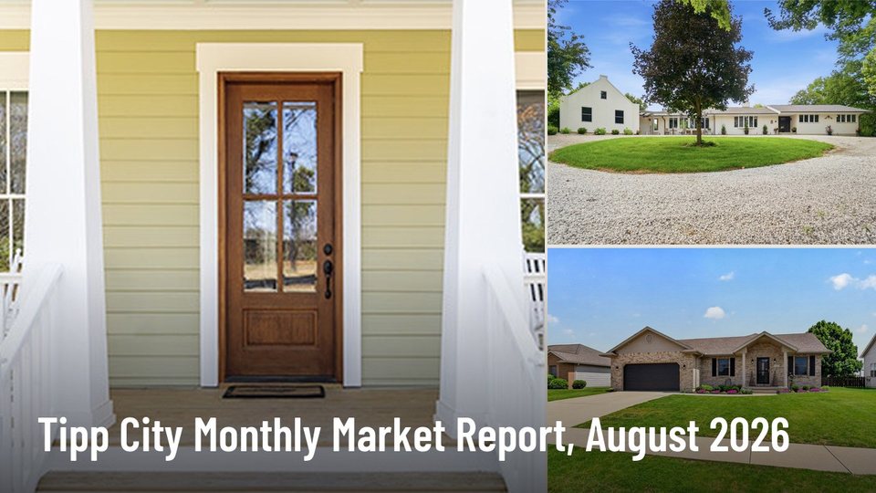 Tipp City Monthly Market Report, August 2026