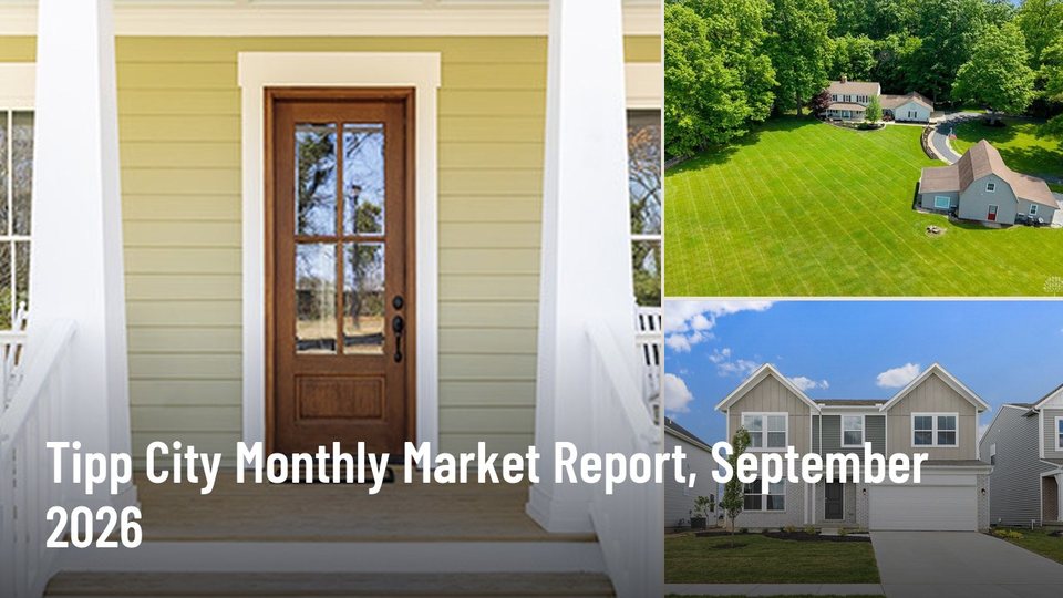Tipp City Monthly Market Report, September 2026